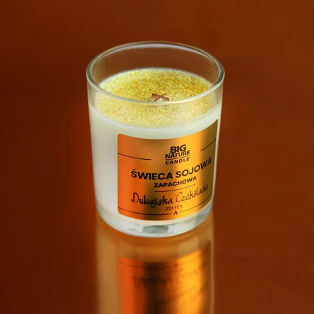 Big Nature Świeca Sojowa Dubajska Czekolada 215 g