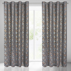 ZASŁONA GOTOWA ARETA 140 X 250 CM STALOWY
