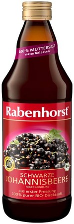 SOK Z CZARNEJ PORZECZKI NFC BIO 750 ml - RABENHORST