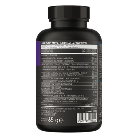 OstroVit Fat Burner eXtreme spalacz tłuszczu 90 kaps.