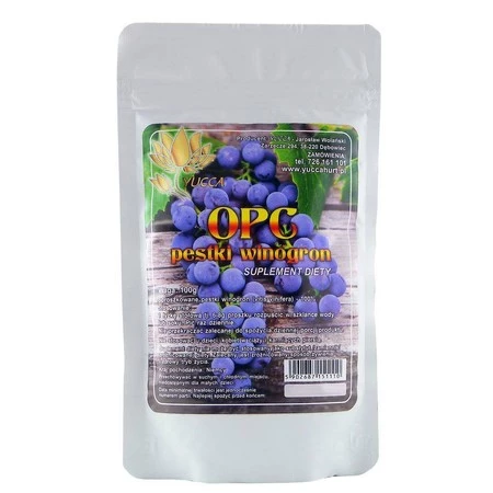 PROHERBIS OPC - pestki winogron mielone 100g