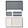 OXO-Organizer regulowany do szuflad L szaryGoodGri