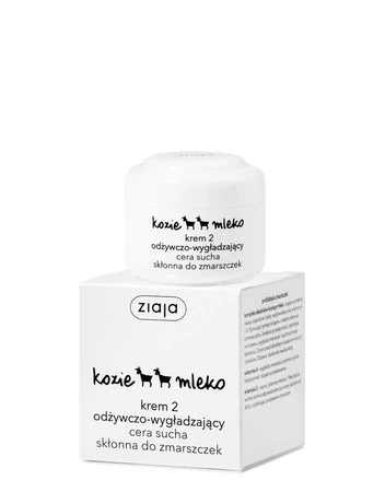 Ziaja, Kozie mleko, Krem 2 odżywczo-wygładzający − 50 ml