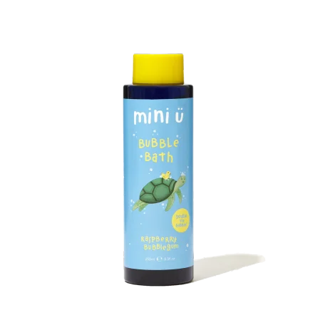 Mini U naturalny bąbelkowy płyn do kąpieli - guma balonowa dla dzieci od 1.dnia życia 250ml