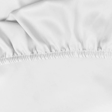 PRZEŚCIERADŁO Z GUMKĄ JERSEY D91 120 X 200 X 25 CM BIAŁY