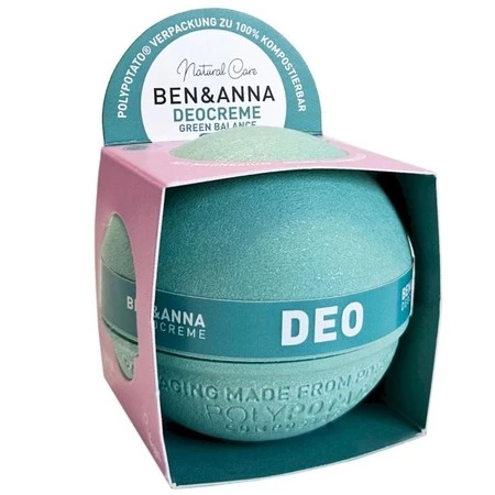 DEZODORANT W KREMIE POLYPOTATO GREEN BALANCE SENSITIV ECO 40 g - BEN & ANNA