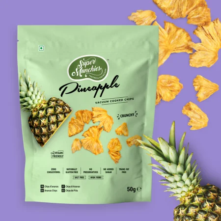 Super Munchies Chipsy Ananasowe 50g