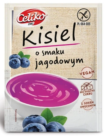 Celiko − Kisiel jagodowy bez glutenu − 40 g