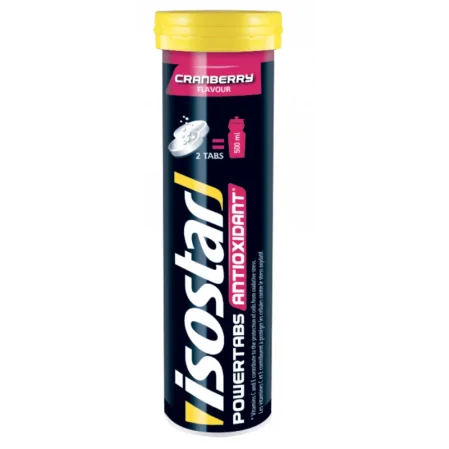 ISOSTAR Power Tabs 120 g smak żurawina