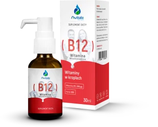 Avitale Witamina B12 (Metylokobalamina) 200uq Olive 30 ml