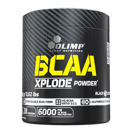 Olimp BCAA Xplode Aminokwasy 280g smak pomarańcza