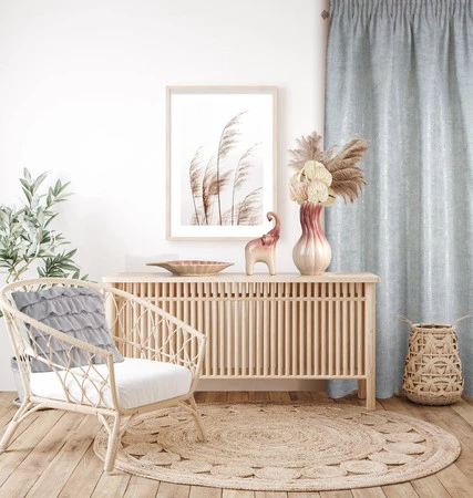 ZASŁONA GOTOWA BLANKA NA TAŚMIE 140 X 280 CM SREBRNY