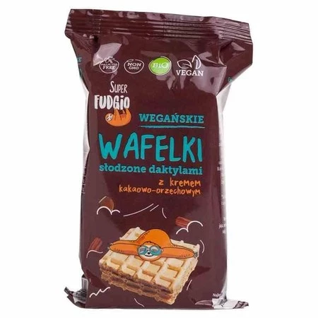 Wafelki z kremem słodzonym daktylem BIO 4x30g