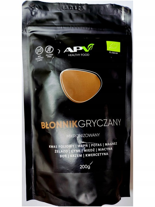 Młyn Niedźwiady Błonnik gryczany APV 200g - Nabea.pl