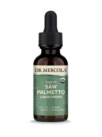 Dr. Mercola Palma sabałowa Krople (60 ml)