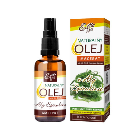 Etja, Olej MACERAT z Alg Spirulina, 50 ml