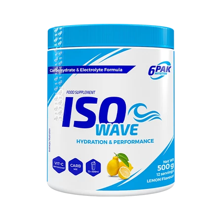 6PAK ISO WAVE 500g JAR LEMON