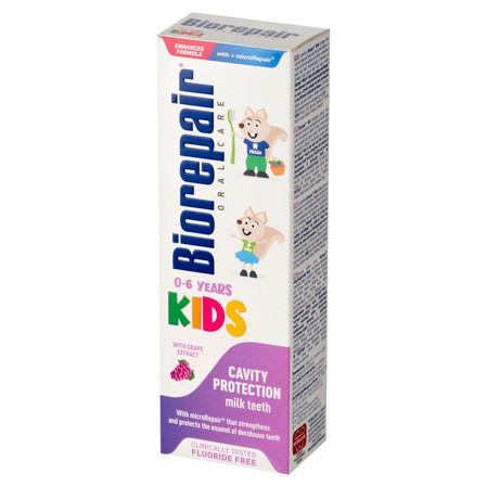 Biorepair Kids 0-6 Pasta Winogronowa 50ml