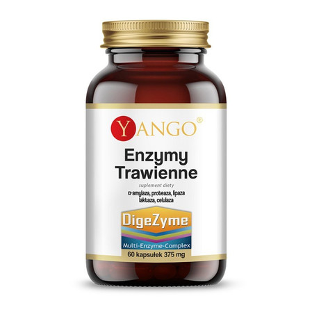 Yango Enzymy Trawienne kompleks enzymów trawiennych DigeZyme® 60 kaps.
