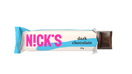 N!CK'S Nicks Baton Dark Chocolate bez cukru 25g