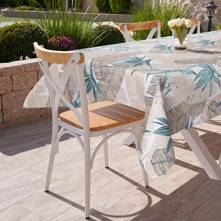 OBRUS GARDEN 140 X 220 CM BEŻOWY