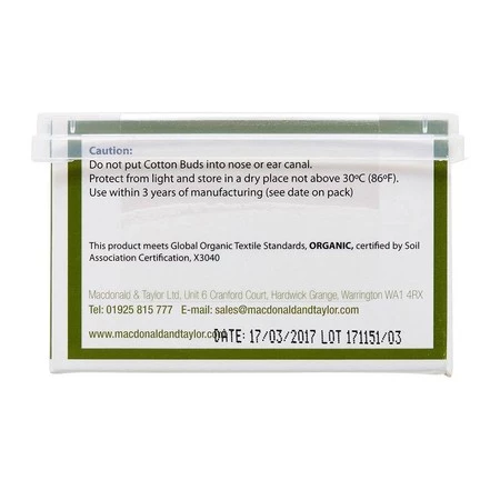 Simply Gentle, Bezpieczne Patyczki do Uszu dla Dzieci (56 szt.) - KARTON 24 opakowania