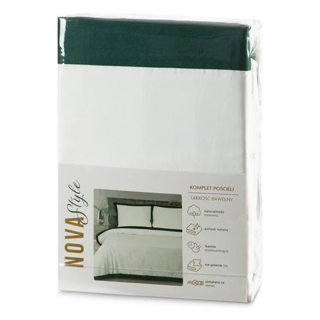 Komplet pościeli Laura, 220 x 200 cm, Biały