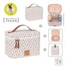 Lassig Casual Label Kuferek podróżny na akcesoria Flowers white