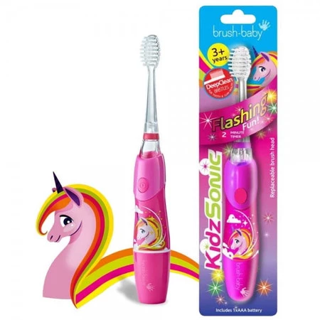 KidzSonic szczoteczka soniczna dla dzieci w wieku 3+ lat Unicorn