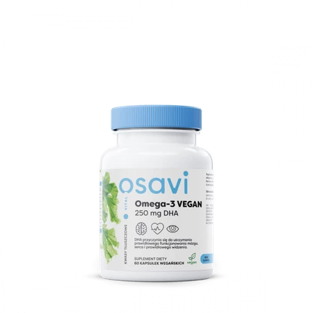 Omega-3 VEGAN 250 mg DHA (60 kaps.)