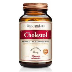 Cholestol monakolina k z Co-Q10 10mg suplement diety 90 kapsułek