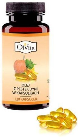 Olvita Olej Z Pestek Dyni 120 Kaps.