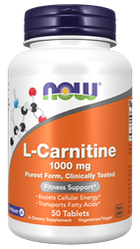 L-Carnitine 1000mg - L-Karnityna (50 tab.)