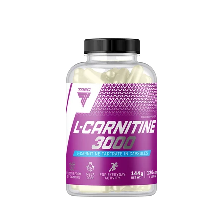 L-CARNITINE Karnityna 3000 -  120 kaps.