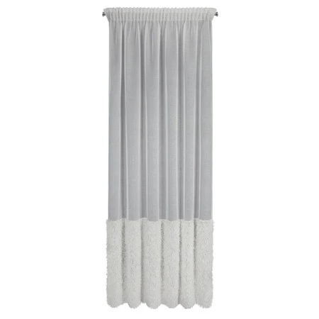 FIRANA GOTOWA MARION NA TAŚMIE 140 X 270 CM BIAŁY