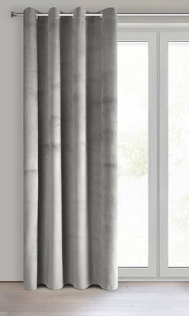 ZASŁONA GOTOWA PIERRE 140 X 250 CM SZARY