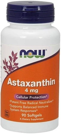 Now - Astaxanthin 4mg - 90 kaps