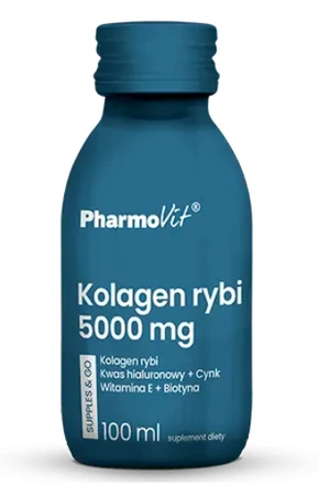 Pharmovit SHOT KOLAGEN RYBI 5000 mg, bezglutenowy 100 ml 