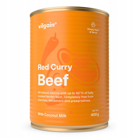 Vilgain Wołowina w curry 400 g