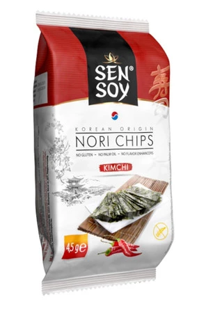 CHIPSY NORI KIMCHI BEZGLUTENOWE 4,5 g - SEN SOY