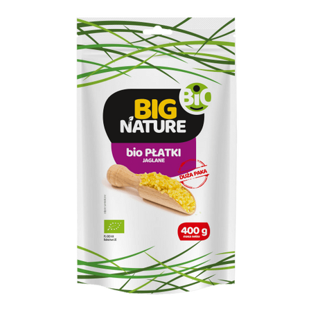Płatki jaglane bio 400g Duża Paka