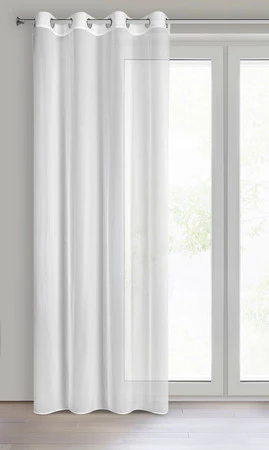 FIRANA GOTOWA DALIA 140 X 250 CM BIAŁY