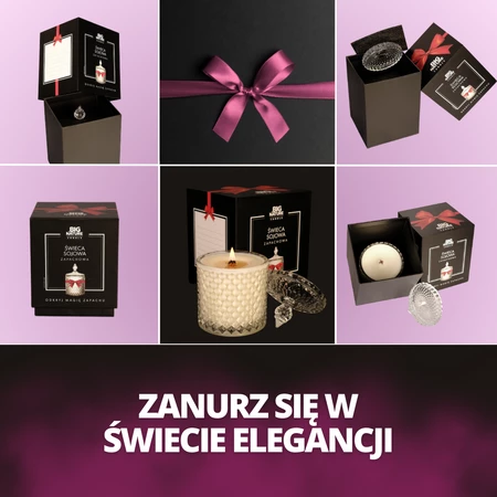 Świeca sojowa zap. insp. DIOR SAUVAGE 485g PREZENT