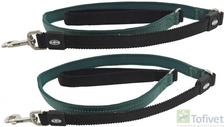 BUSTER NEOPRENE BUNGEE Smycz Zielona S/M 120cm