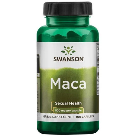 Swanson Maca 500 Mg 100 K Wzmacnia Organizm