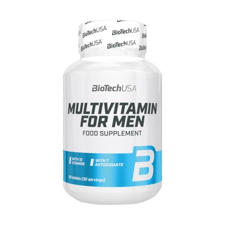 BioTech USA Multiwitaminy dla mężczyzn 60 tabl.
