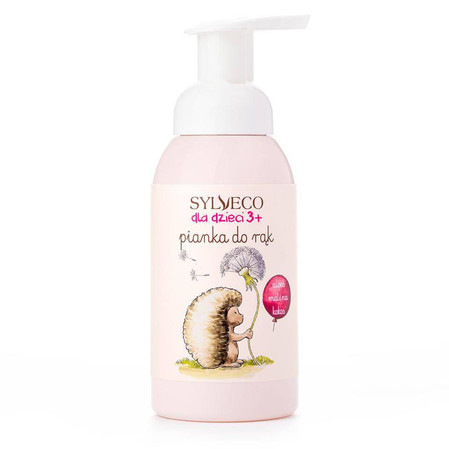 Sylveco dla dzieci 3+ - Pianka do rąk, malina - 290ml