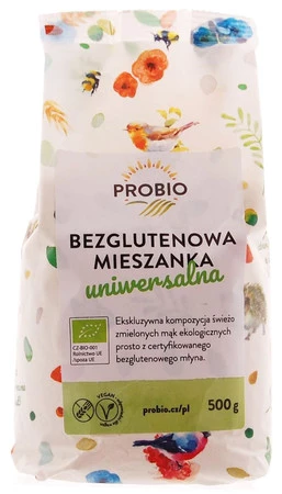 PROBIO MIESZANKA DO WYPIEKU UNIWERSALNA 500 g