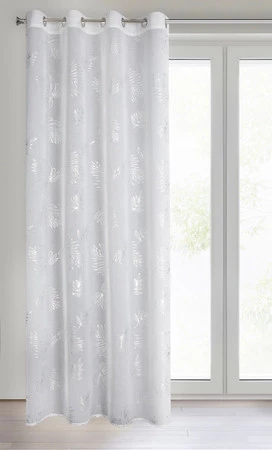 FIRANA GOTOWA CAPRI 140 X 250 CM SREBRNY