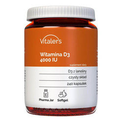 Vitaler's Witamina D3 4000 IU 240 kaps.
